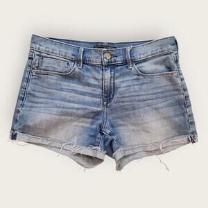 Abercrombie & Fitch Shorts Women's Sz 26" Frayed Medium-wash Boyfriend